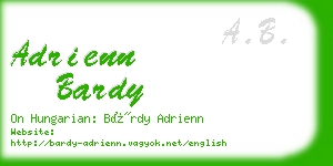 adrienn bardy business card